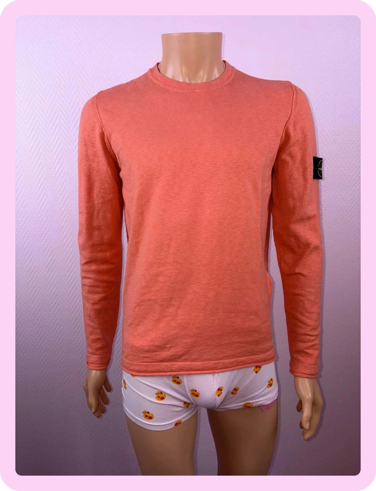 Suéter leve masculino Stone Island tamanho M – photo 3